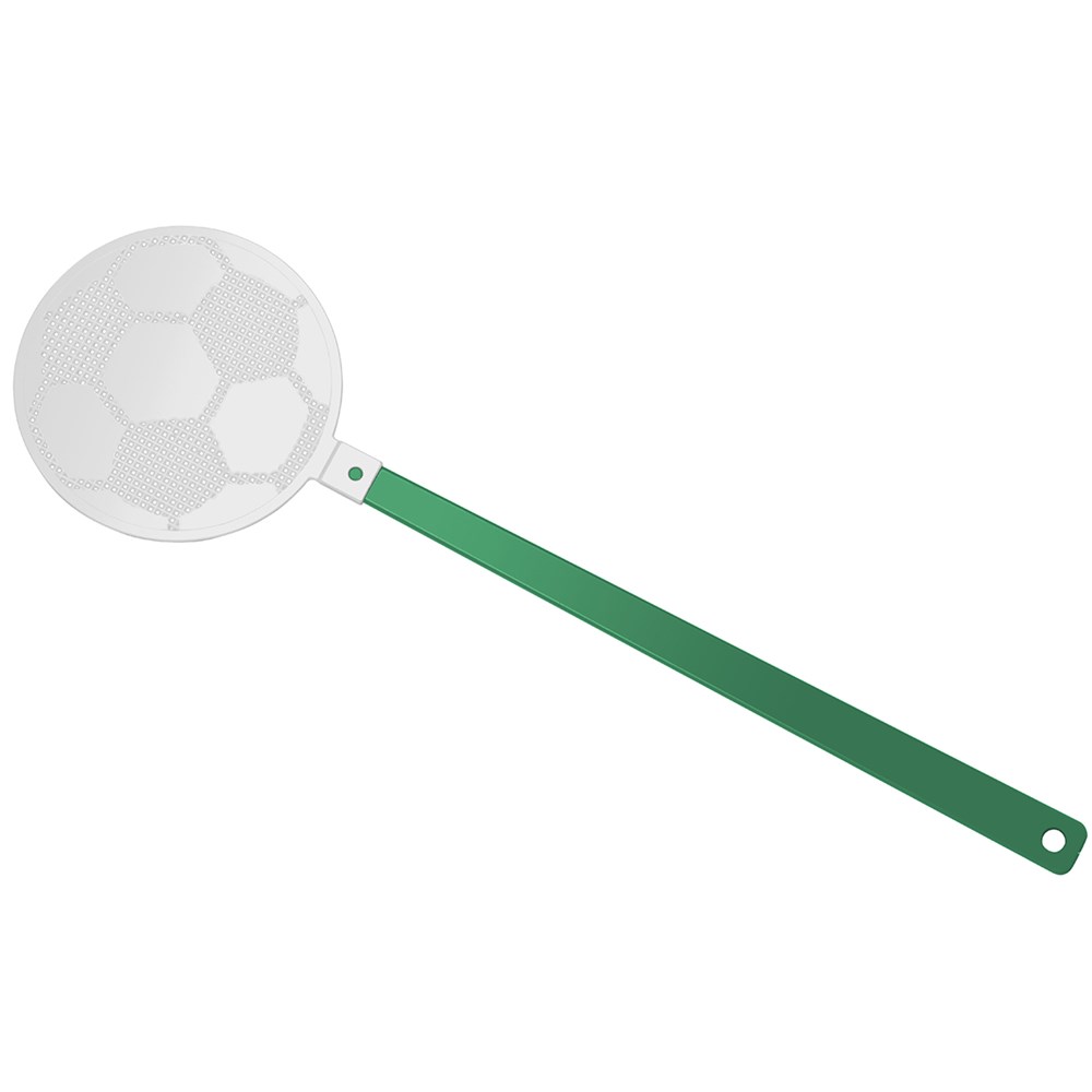 Fliegenklatsche "Fußball" - Grün/Weiß