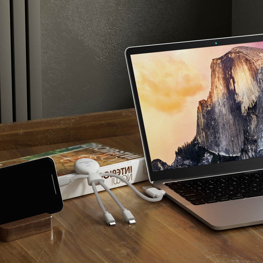 2099 | Xoopar Mr. Bio Smart Charging cable with NFC